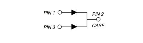 3 pin diode testing|Why does this schottky diode have three pins [duplicate].